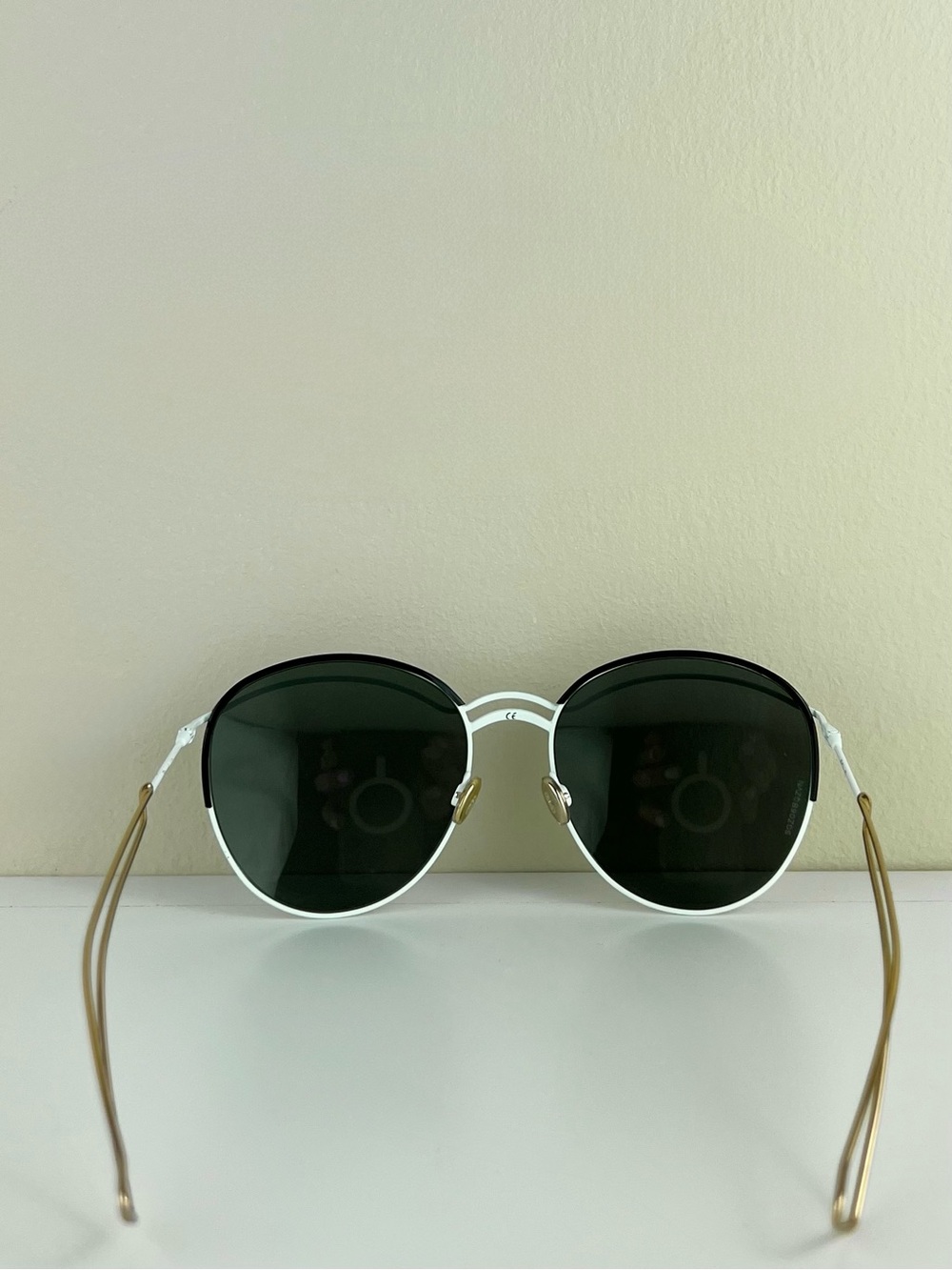 DIOR MIRRORED ROUND SUNGLASSES - Picture 5 of 12